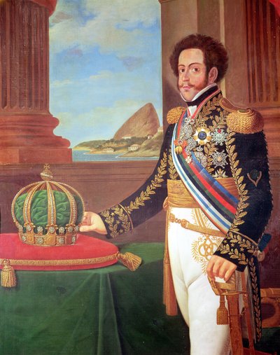 Pedro I (1798-1834) Emperador de Brasil, 1825 de Henrique Jose da Silva